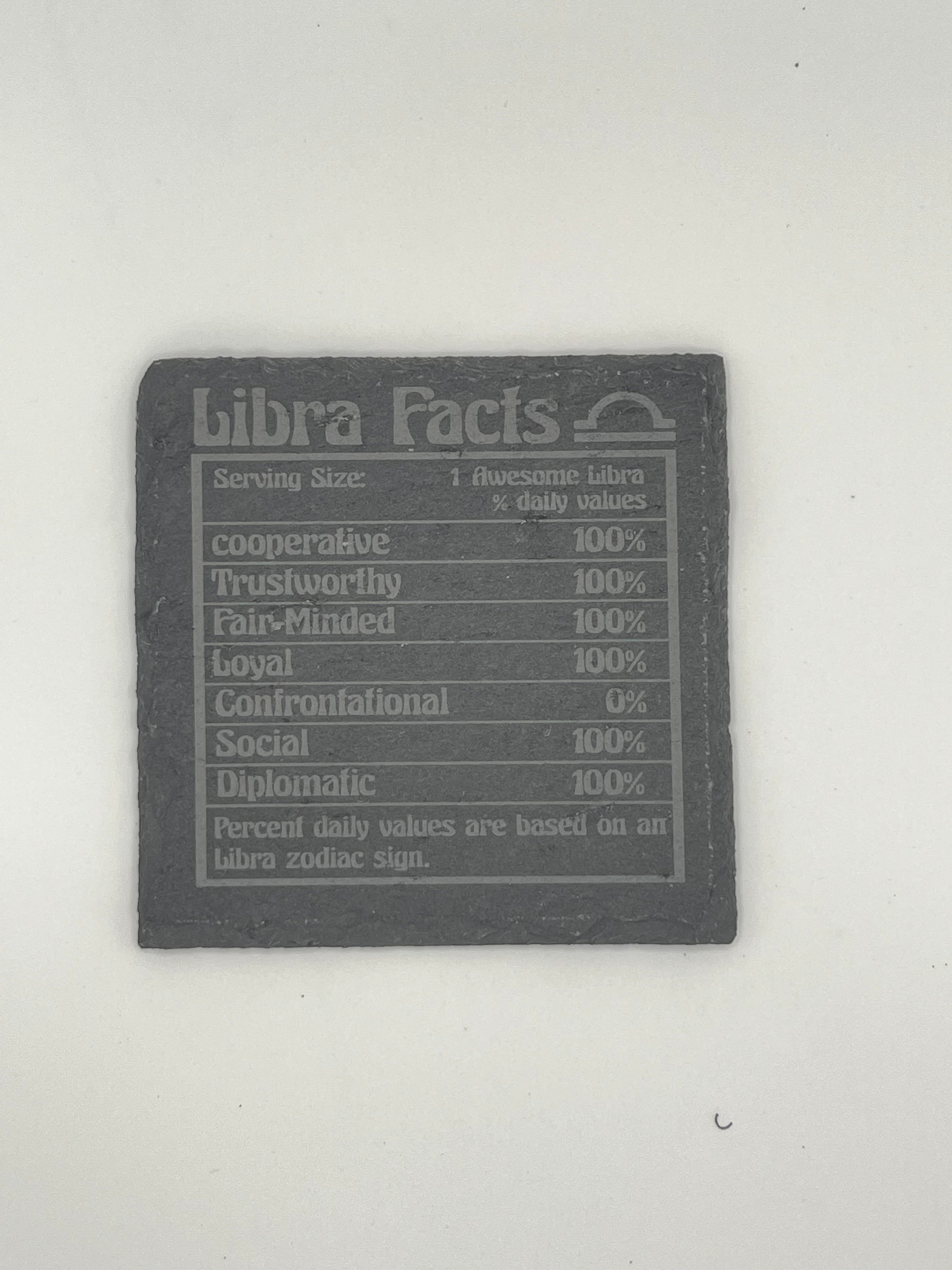 Zodiac Facts Coasters – Aurora Custom Designs